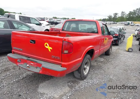 2000 GMC Sonoma Sls из США, поврежденный, VIN 1GTCS19W7YK104411